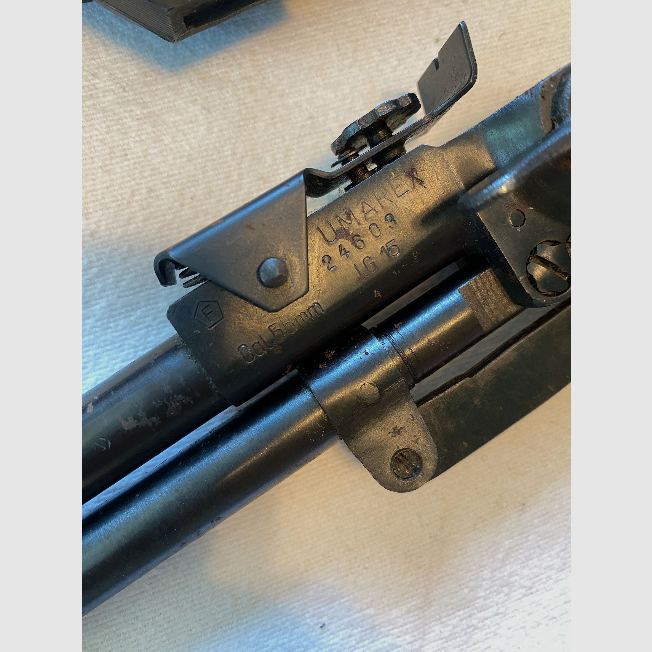3x carabina de aire comprimido Norica 73, Umarex LG 15/ Mauser SL 300 Sistema 5,5 mm, Crosman Powermatic 500