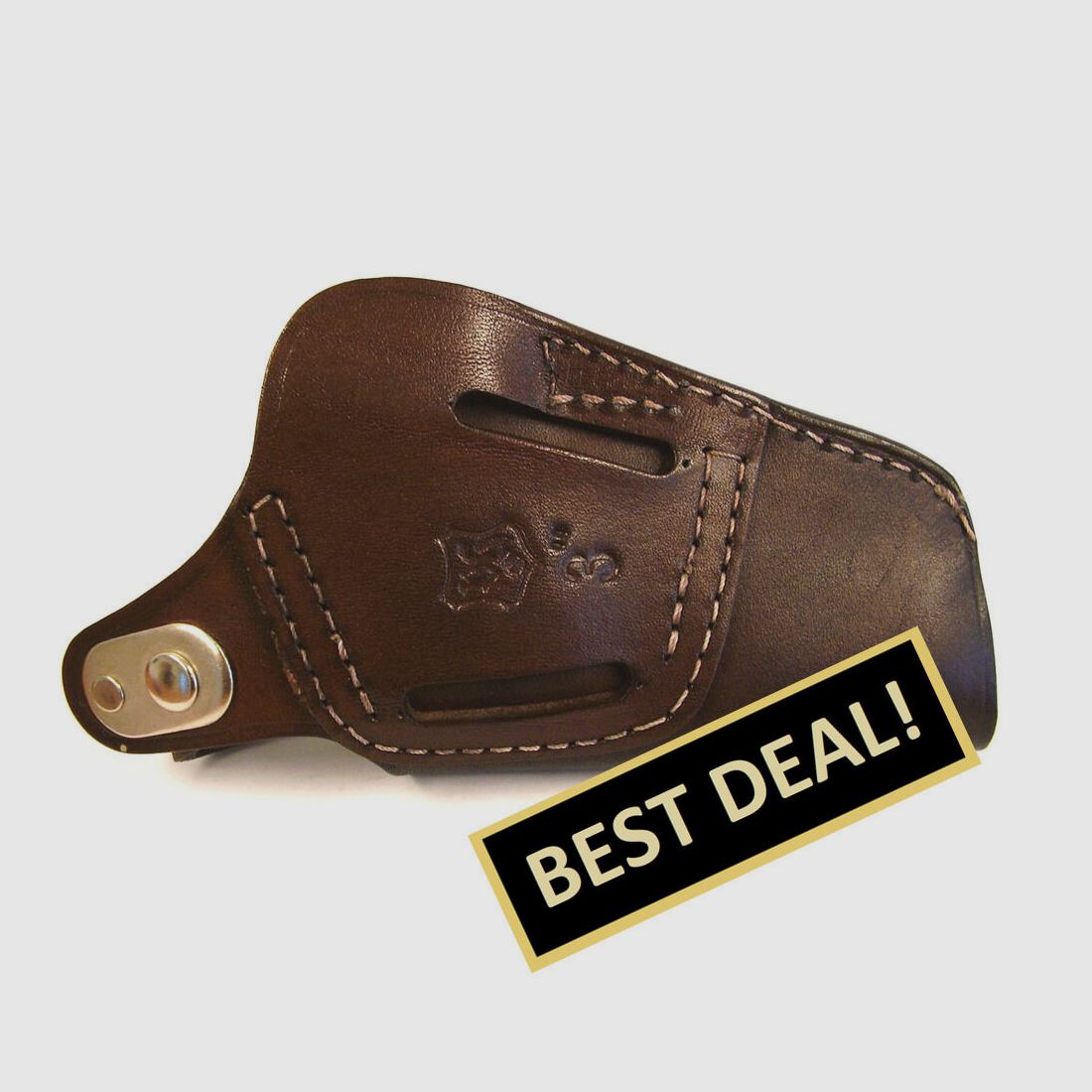 Alfa Proj Leder Holster für 3'' Braun