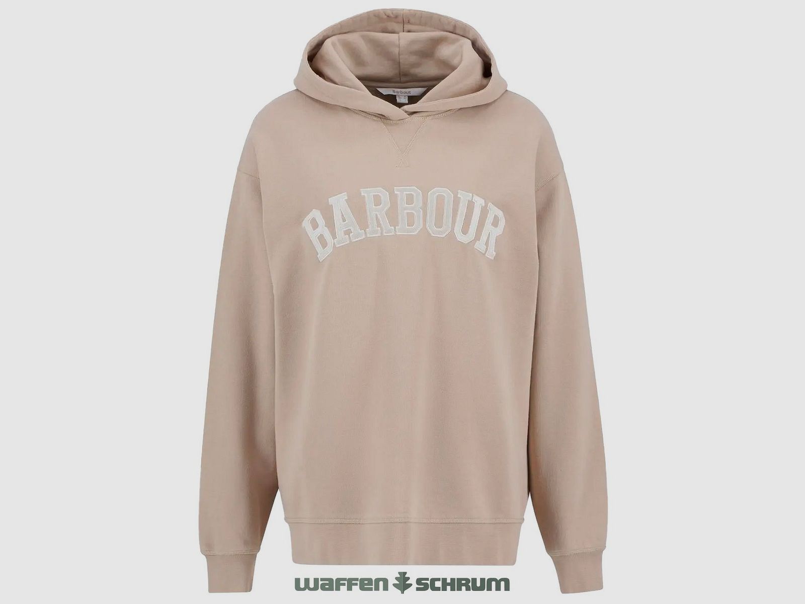 Barbour Hoodie Northumberland Pale Camel
