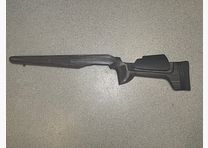KKC Schaft für Blaser R8 | verstellbare Schaftbacke | Schichtholz Grey/Black Laminate
