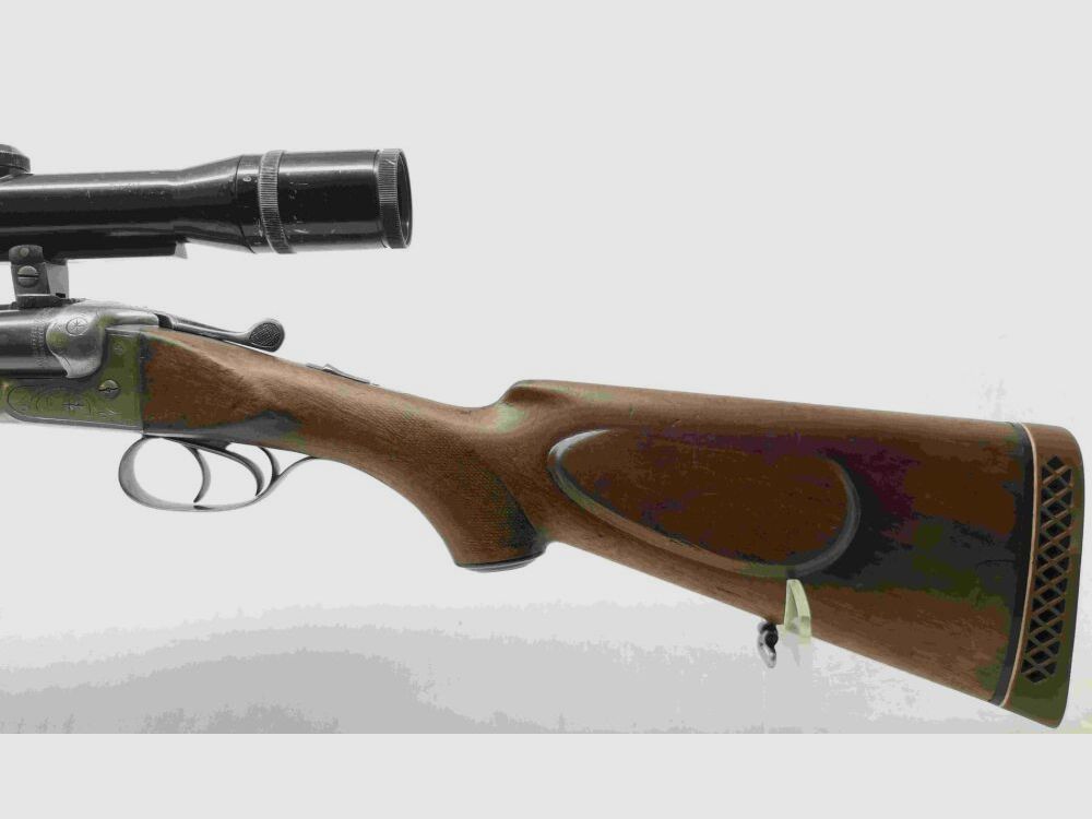 Fortuna Suhl - Doppelflinte m Carl Zeiss Jena VCF 1,5-6x39