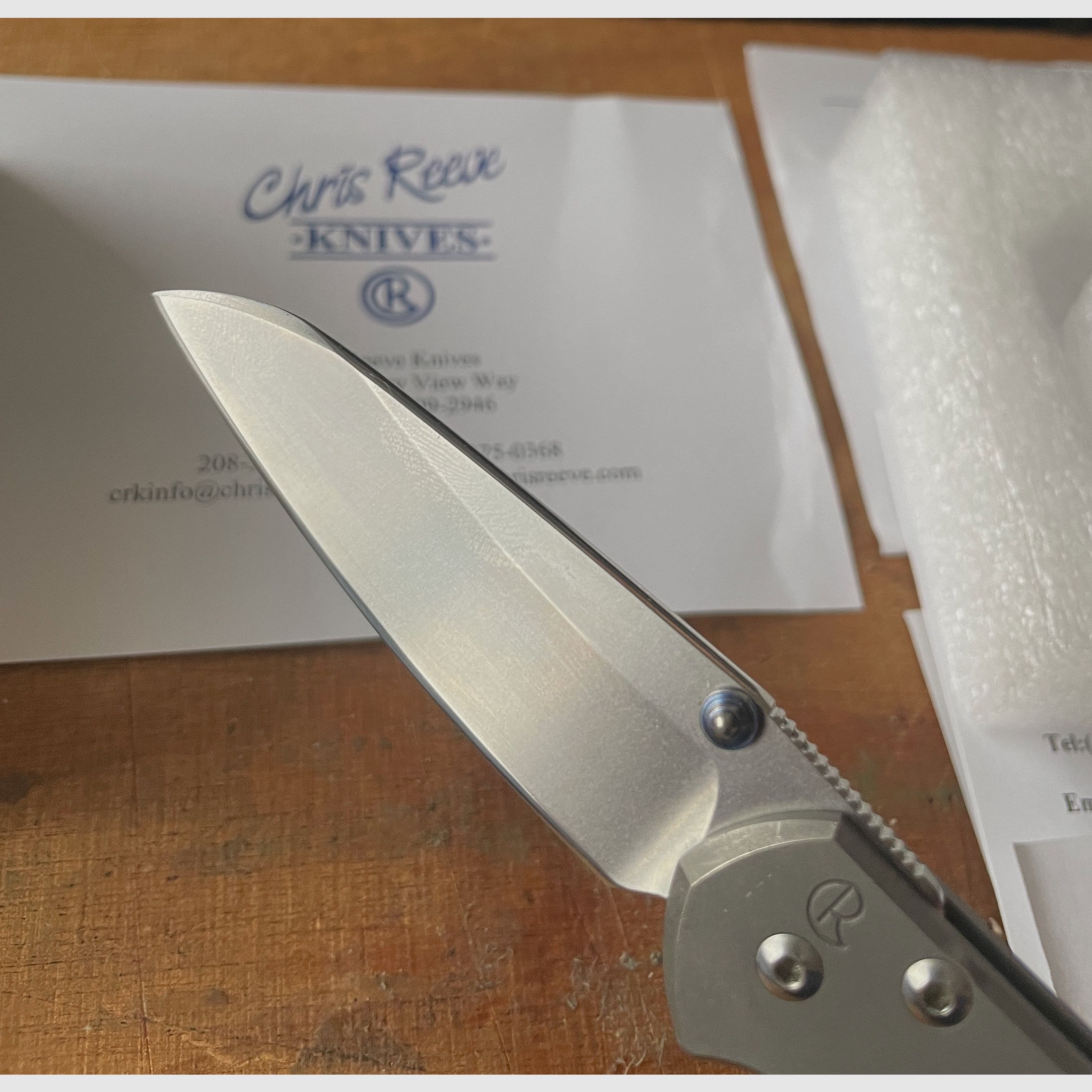 Chris Reeve "Small Sebenza INSINGO"  Tadchenmesser, komplett