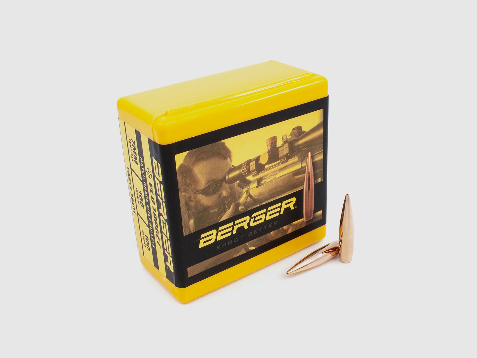 Berger Geschoss 7mm/.284 VLD Target 168GR 100 Stück