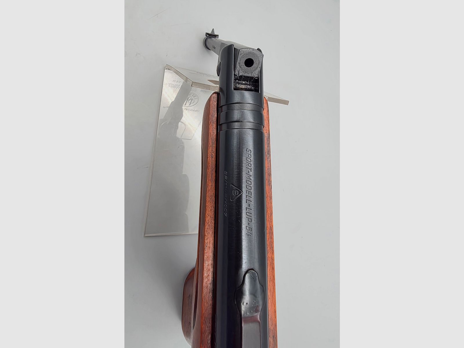 Pistola de aire restaurada Haenel LUP54 rara de encontrar pistola de golpe GST LUP 54