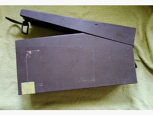Scatola munizioni/Cassa metallica/Conservazione