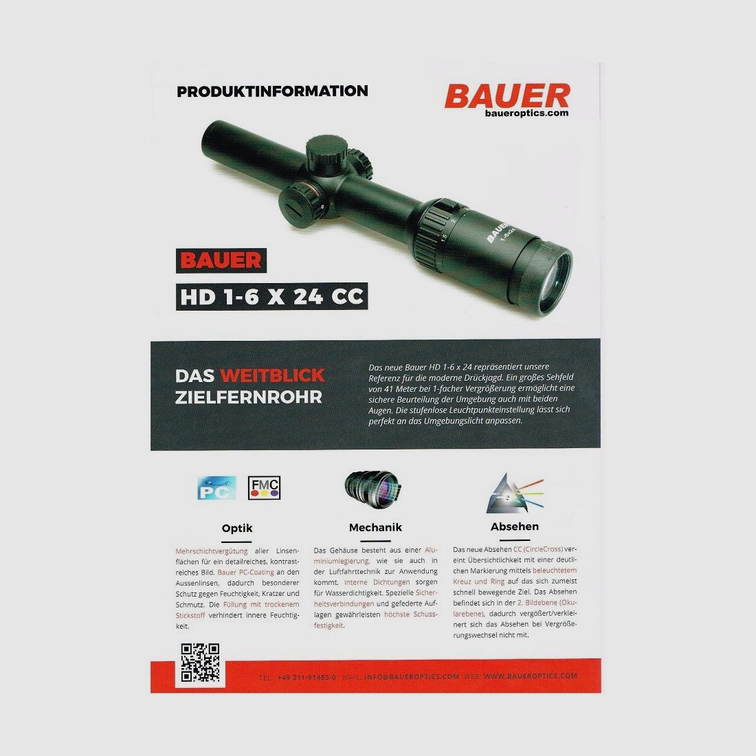 Bauer 1-6×24 CC-HD, Bild 1 von 2