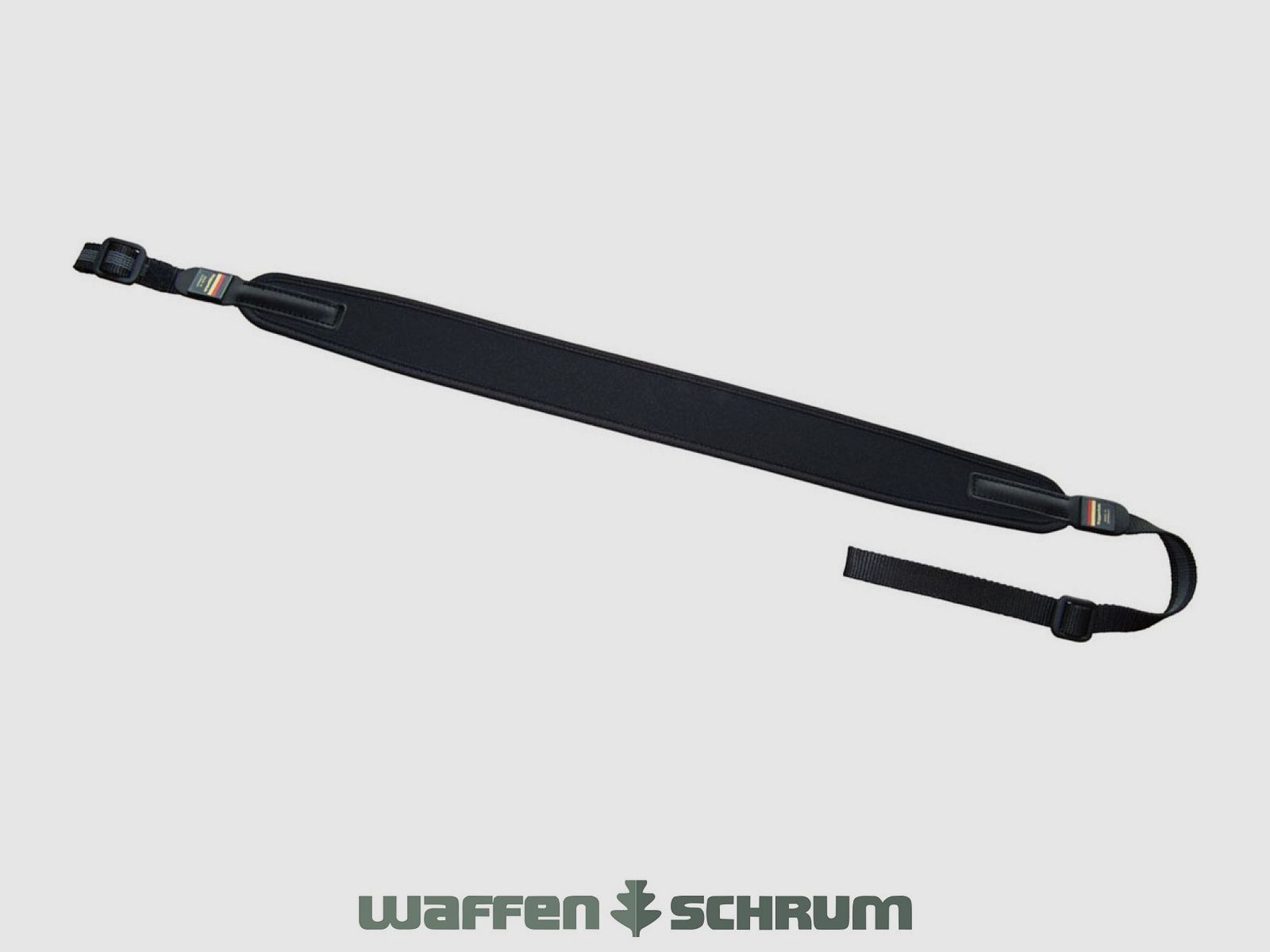 Niggeloh rifle sling universal neoprene - black with quick release