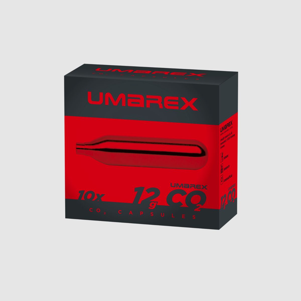 UMAREX CO2 Kapseln 12g 10 Stück