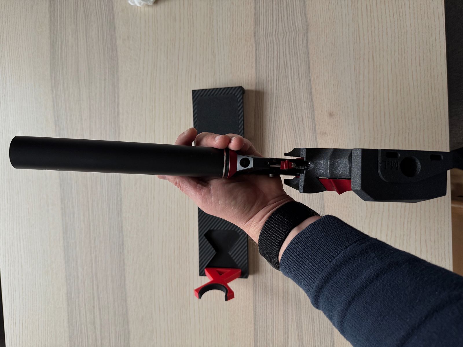 Walther LP 500 Master Factory red