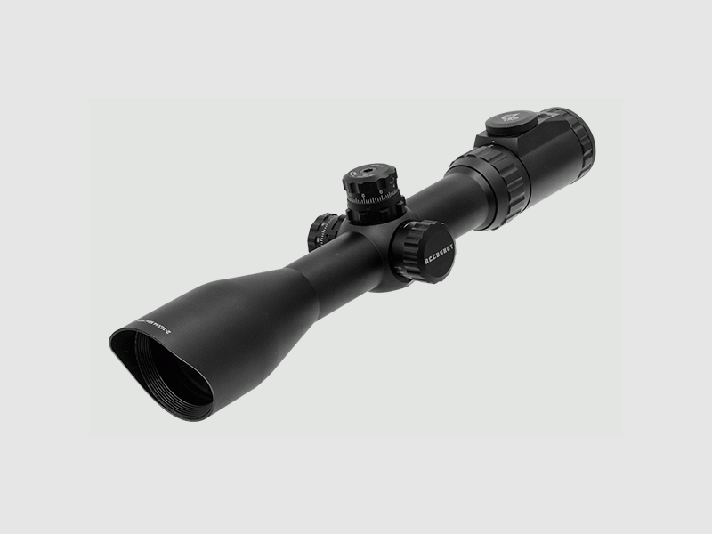 Luneta UTG Accushot 2-16x44 z 36 kolorowymi celownikami UMOA