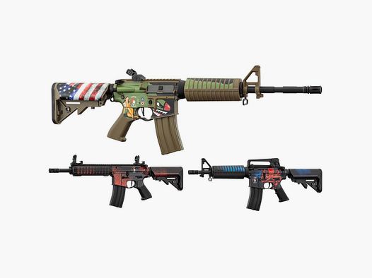 Skin Ochronny Lancer Tactical M4 - Wzór Geometryczny - Wzmocniona Przyczepność - Łatwa Personalizacja