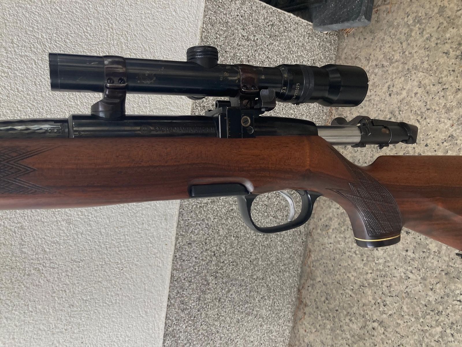 Steyr Mannlicher Model S Bolt Action Rifle in .458 WinMag