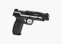 G&G Piranha TR GBB Pistola Airsoft en negro/plata -F-