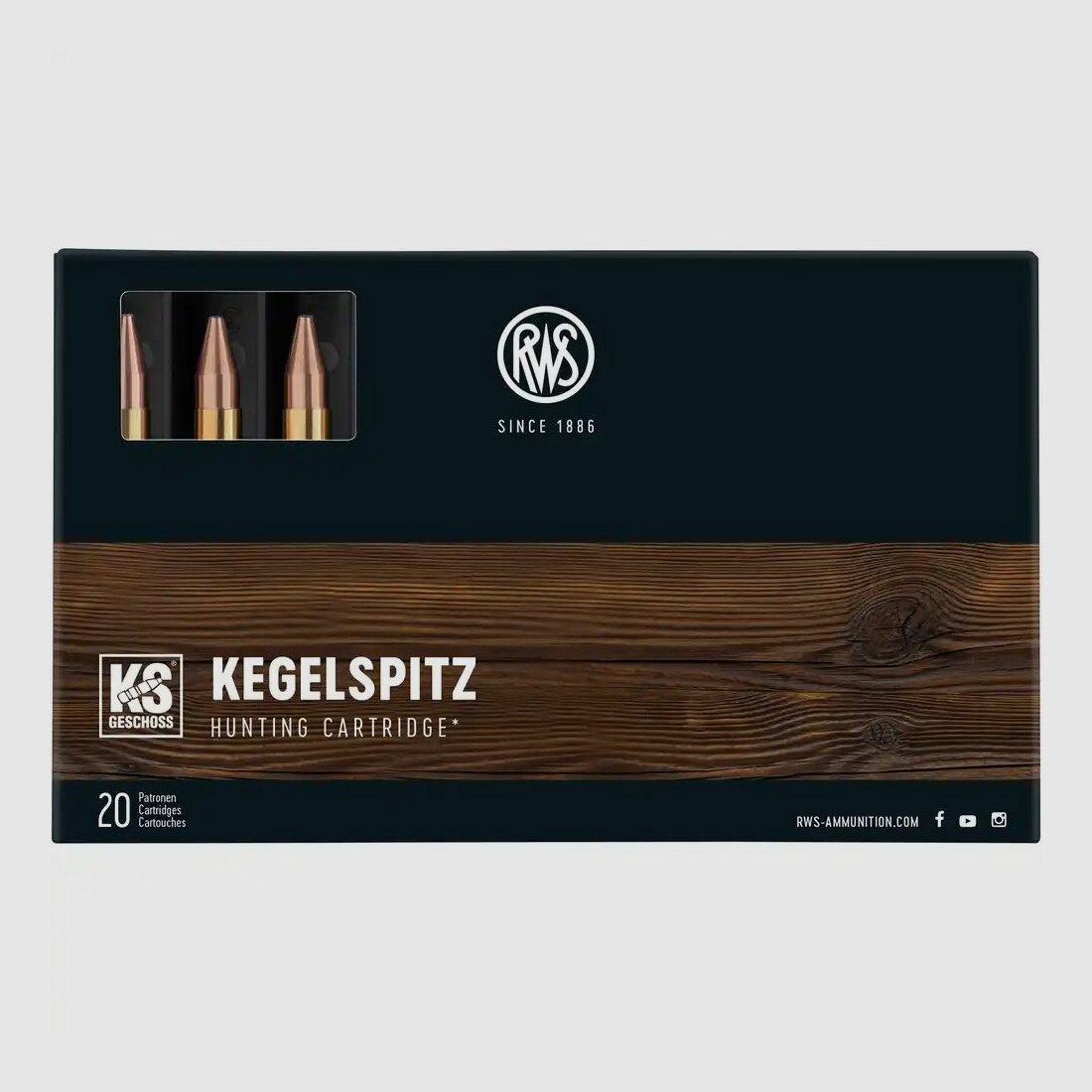 RWS RUAG	 RWS 7x64 KS 8,0g 123 gr