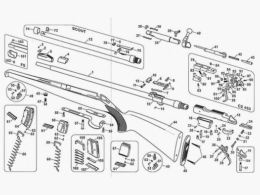 Czech Armory CZ 452 - Firing pin #41