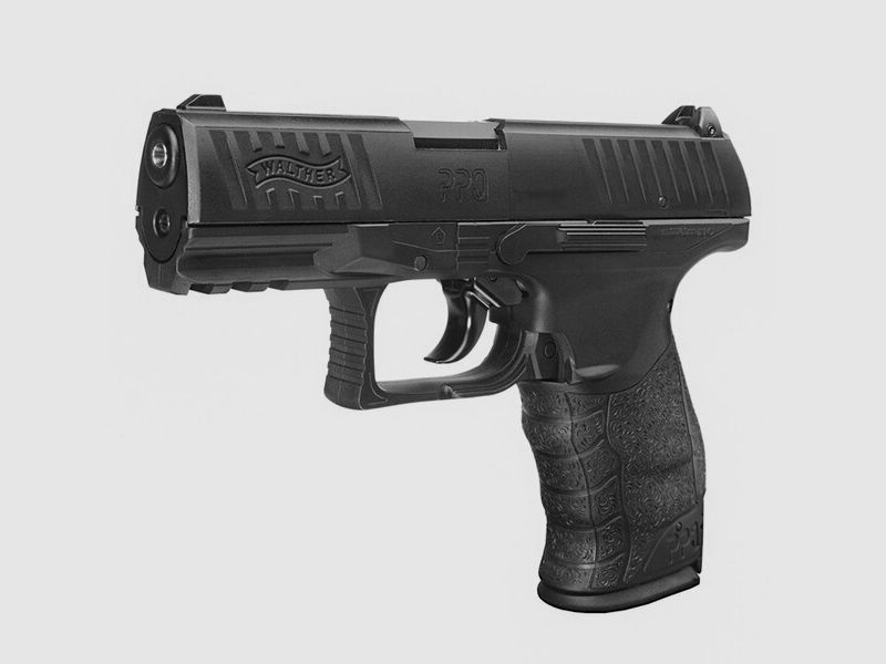 Walther PPQ CO2 Luftpistole 4,5mm (.177) Diabolo schwarz