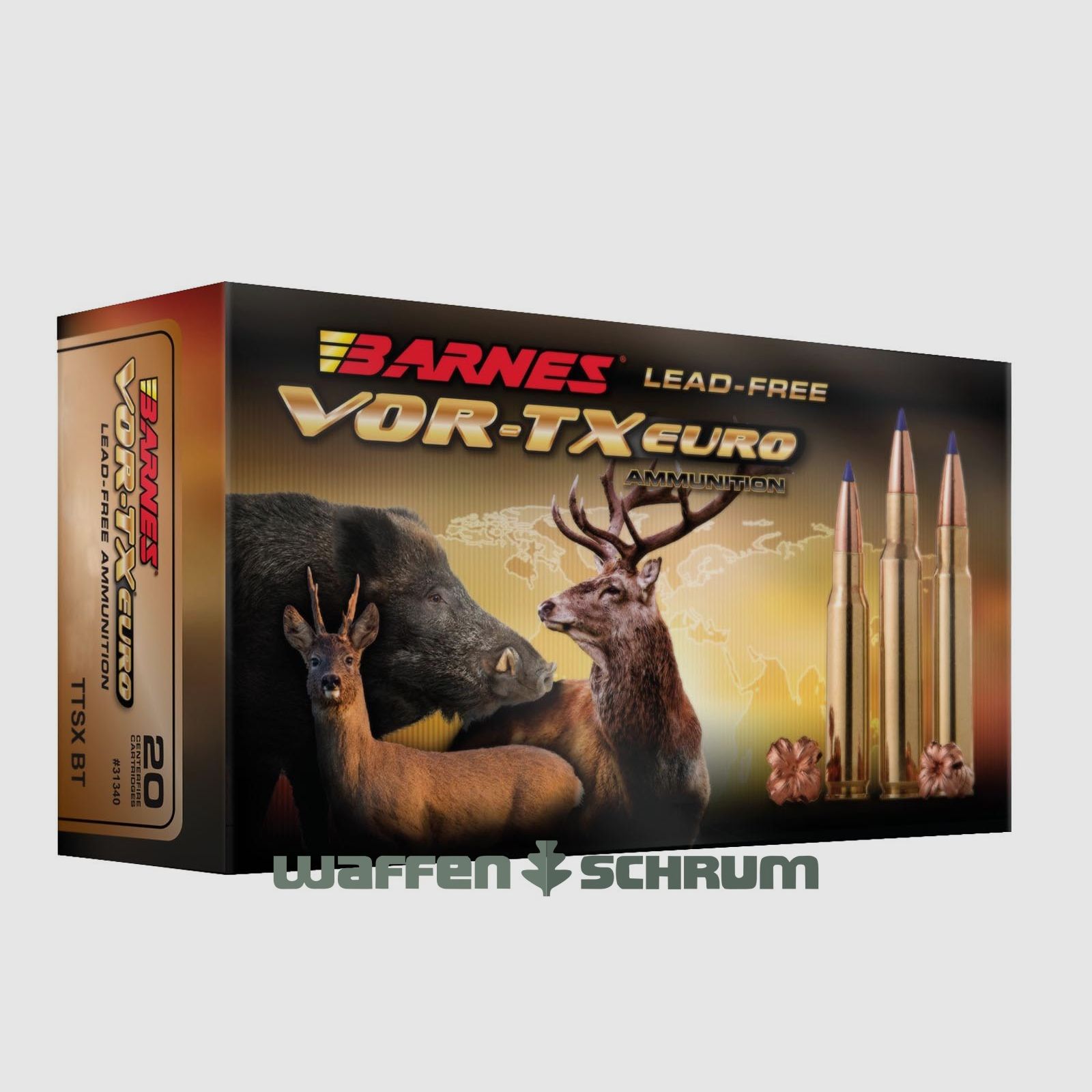Barnes 8x57JS TTSX 10,4g - 160gr