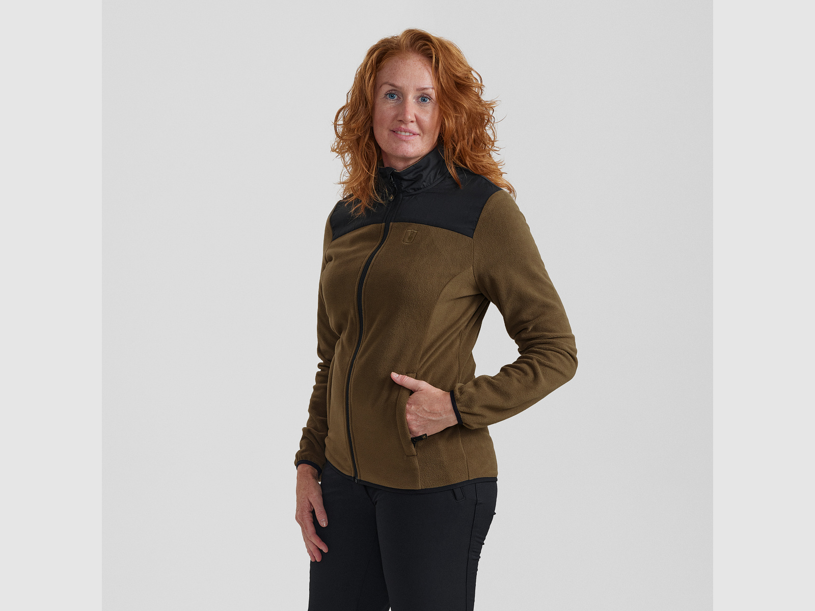 Lady Northward Fleecejacke - Hickory – Kleidergröße Damen: 42