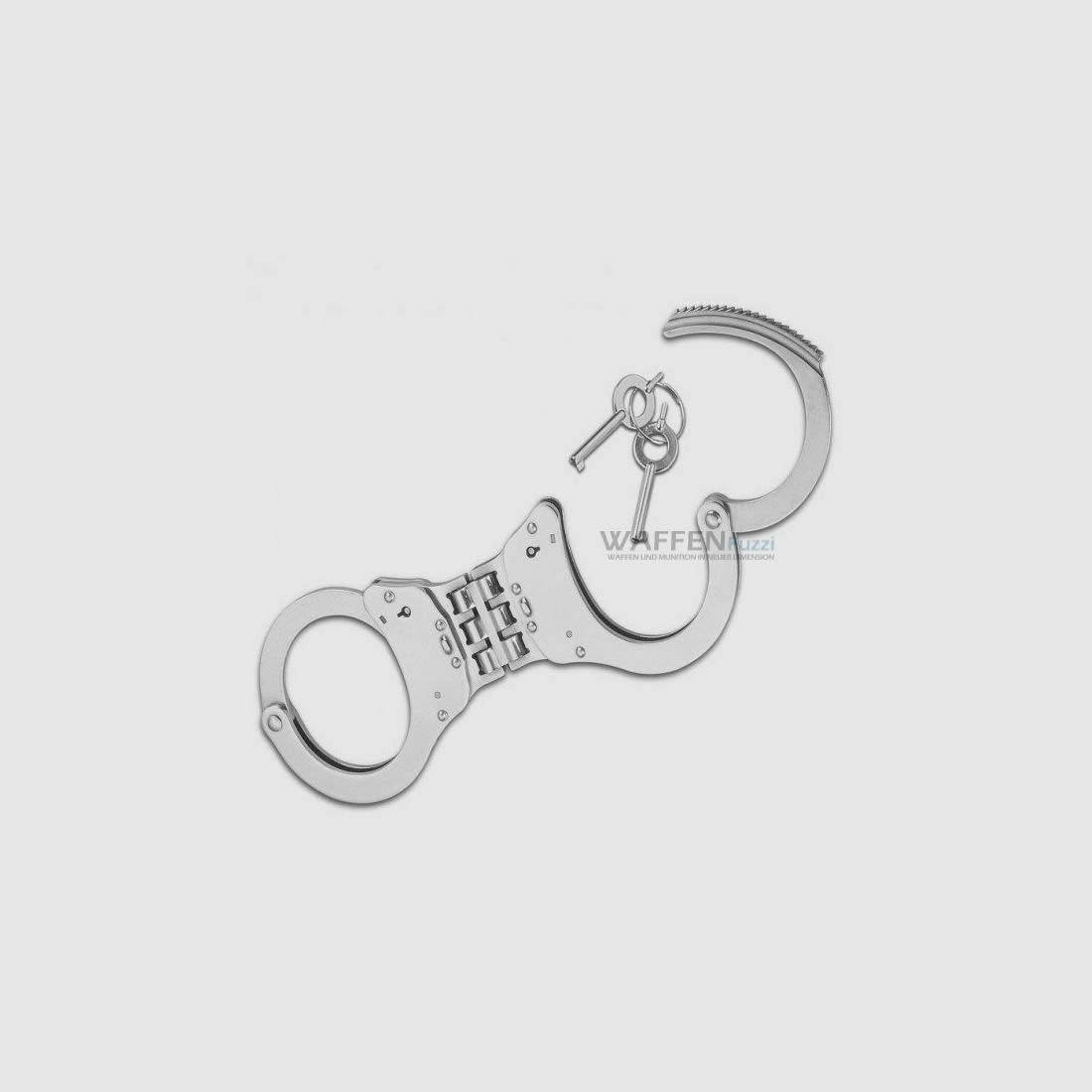 Handcuffs with a solid joint