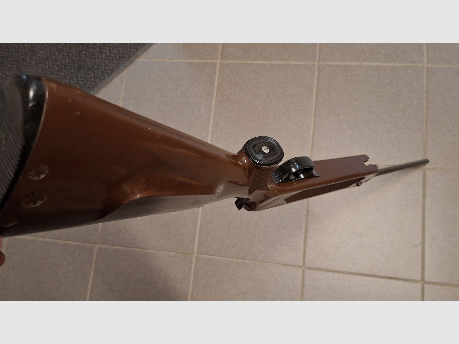 Air rifle Model 304 Haenel Suhl Original DDR Brown 49cm barrel!