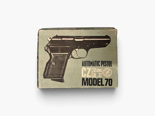 Pistolet CZ Vzor 70 7,65 mm Browning | Stan Bardzo dobry -