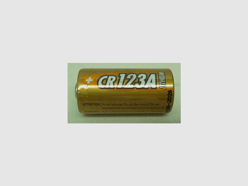 Batterie CR123A - Alkaline