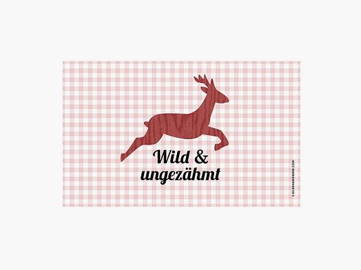 Gilde Brettchen Wild & ungezähmt