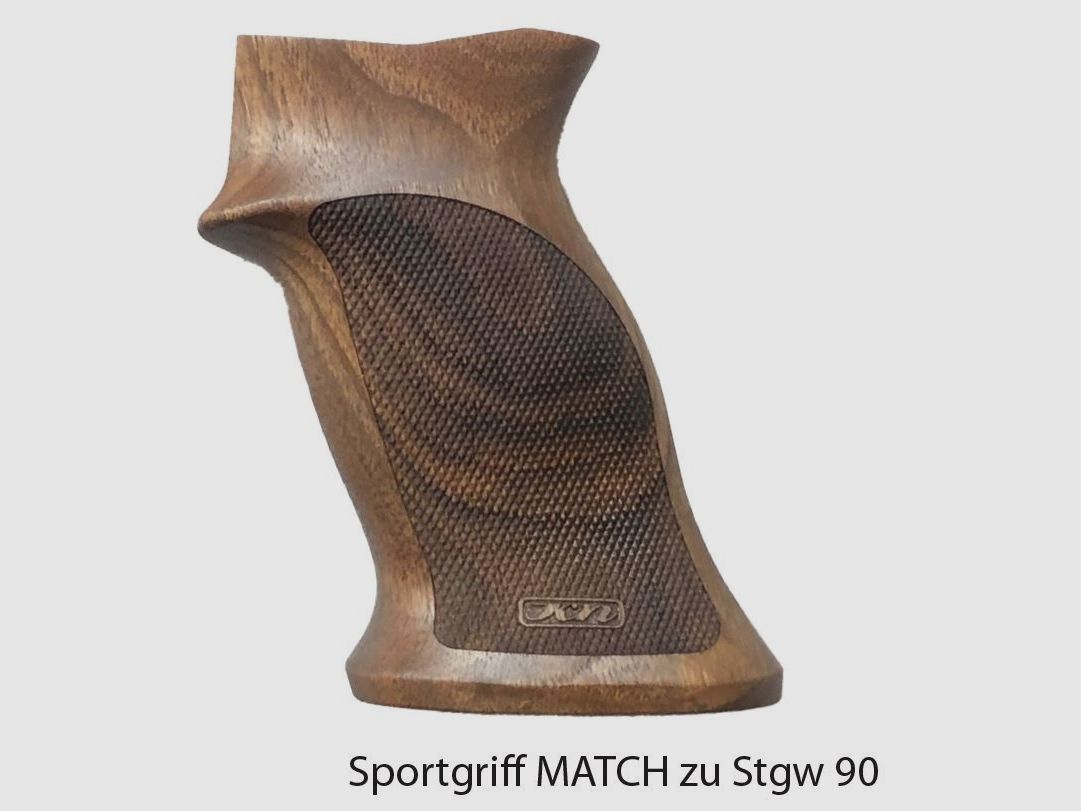 Sportgriff Wyss Waffen zu Stgw90 Schichtholz schwarz, Bild 1 von 4