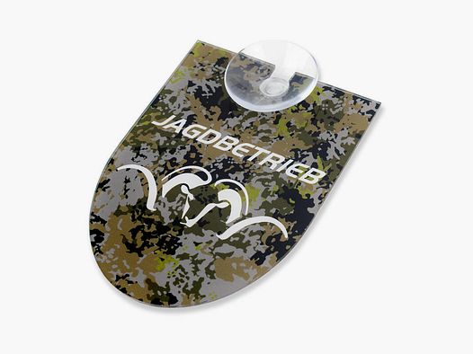 Panneau de chasse HunTec pour le pare-brise en camo