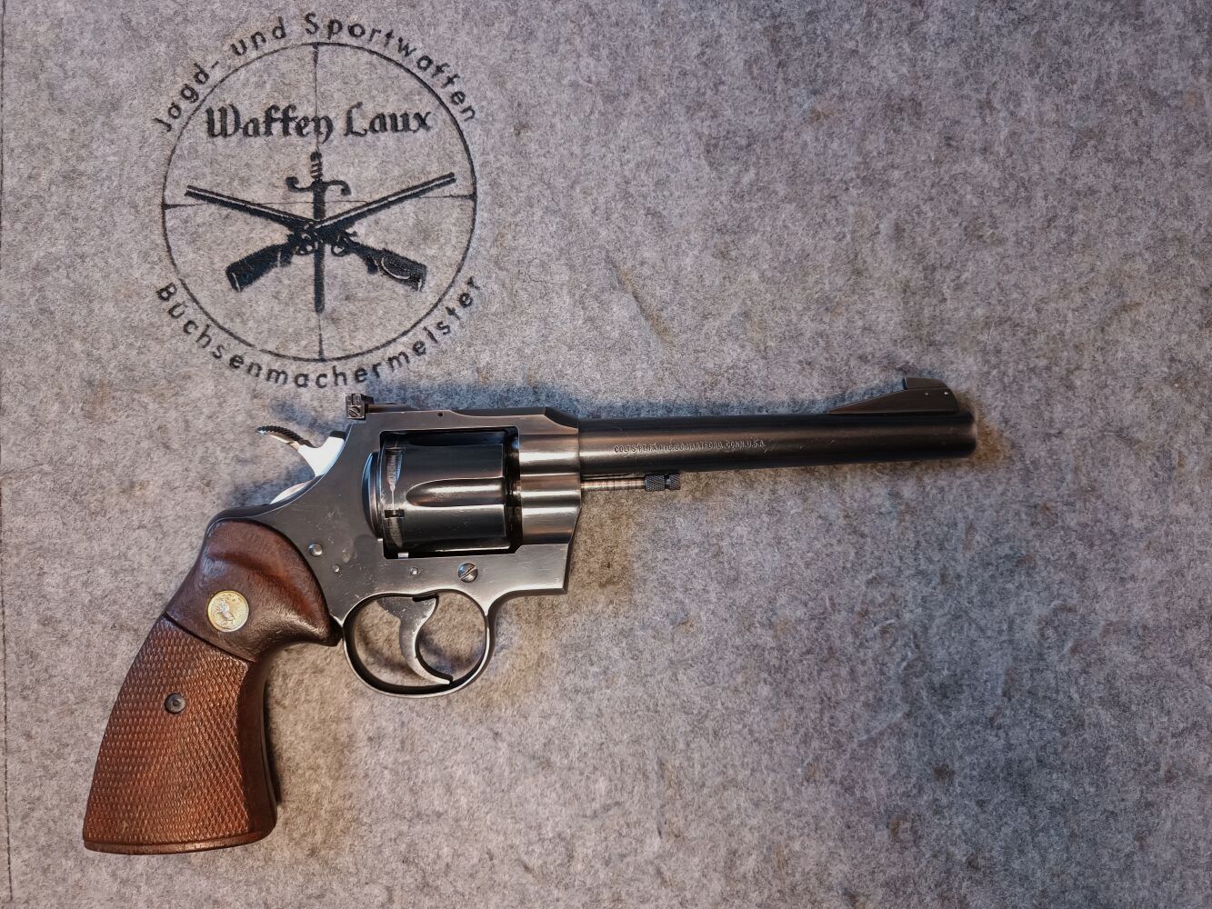 Colt Officers Modell Match 6" alte Fertigung mit top Abzug!