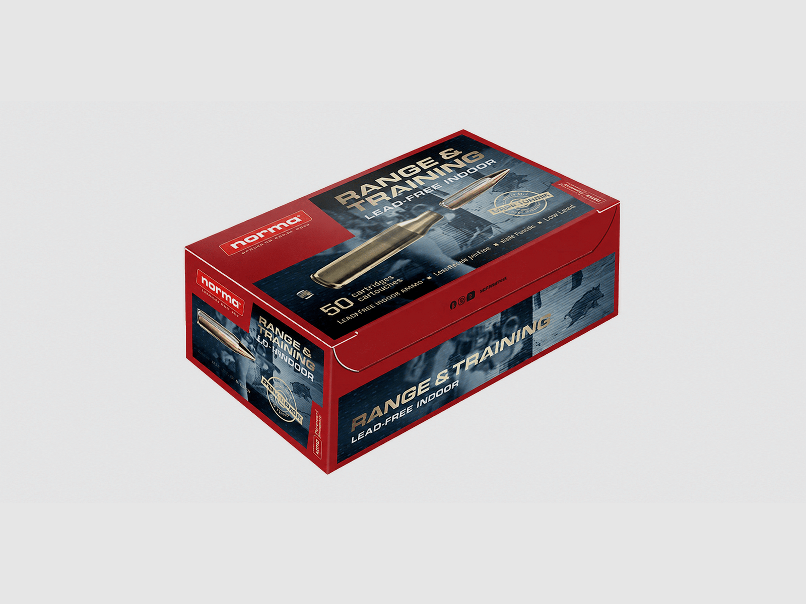 7mm Rem. Mag. Norma Range & Training Indoor Hollow Point (bleifrei) 6.5g / 100grs.