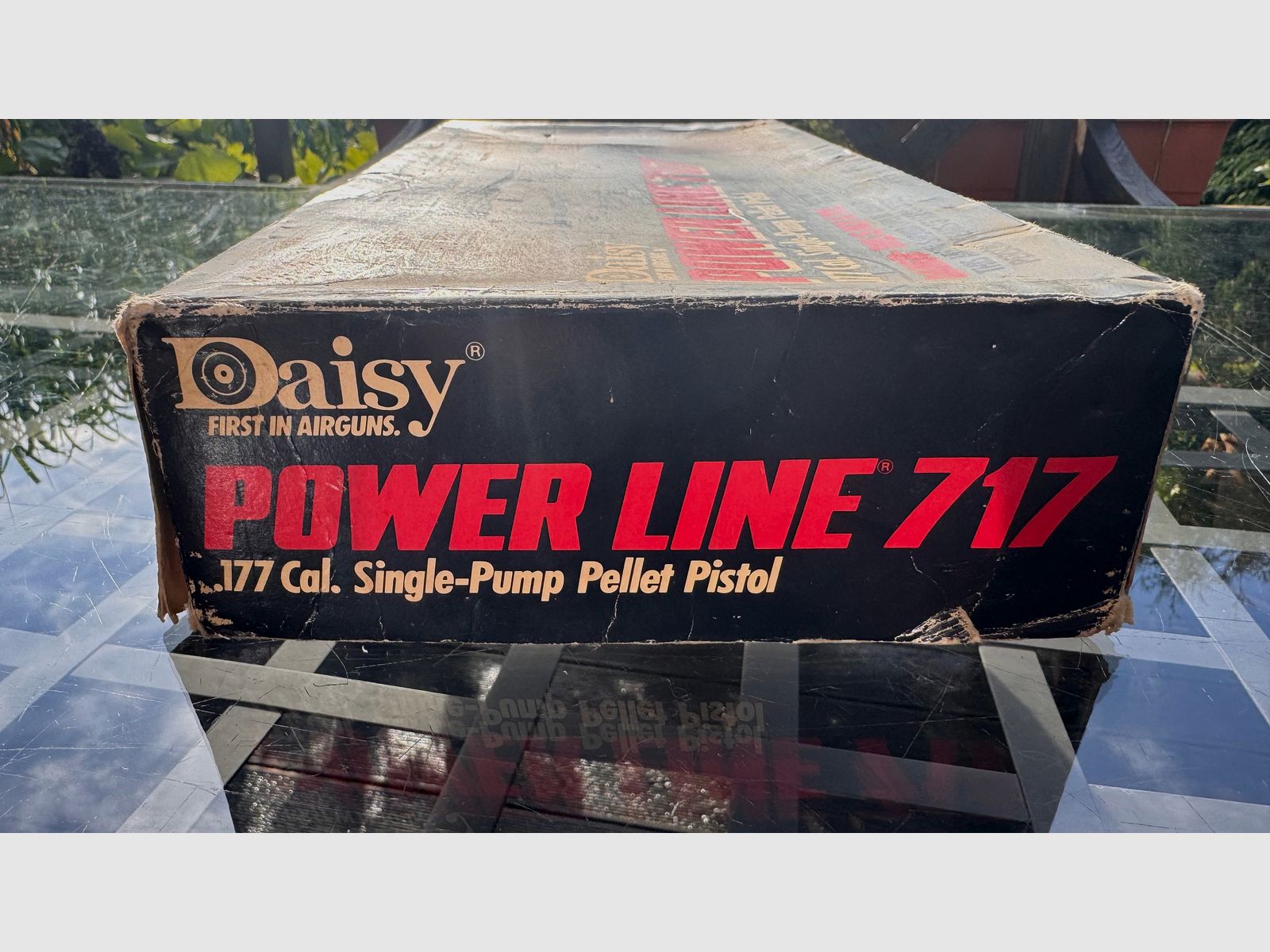 Daisy Powerline 717 Match-Druckluftpistole – Wie NEU in OVP mit Kaufbeleg!