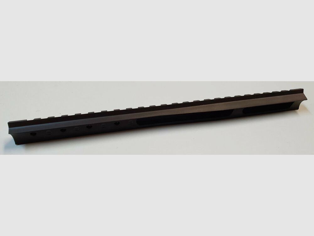 MHS Picatinny Schiene für BERGARA BA 13 ,Stahl, schwarz matt brüniert , 260mm , extra lang, Germany