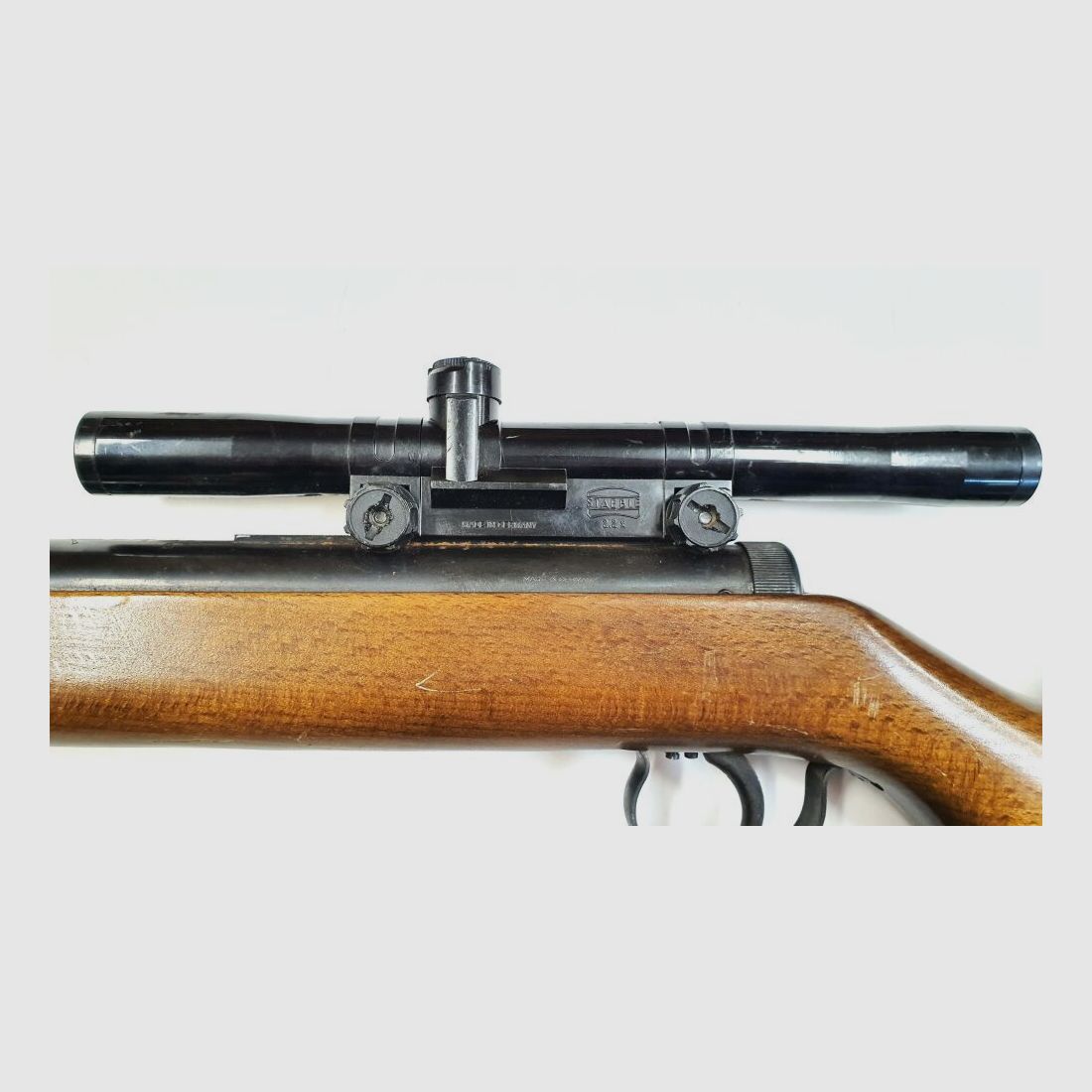 Diana Luftgewehr Diana Mod.27 im Kaliber 4,5mm Diabolo Einzellader, F im Fünfeck