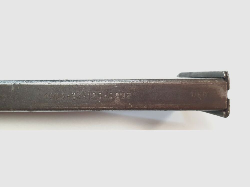 Carl Walther Waffenfabrik Ulm Magazine for Walther P38 Pistol Bundeswehr - 9mm Luger - 8 Rounds - With Arsenal Number