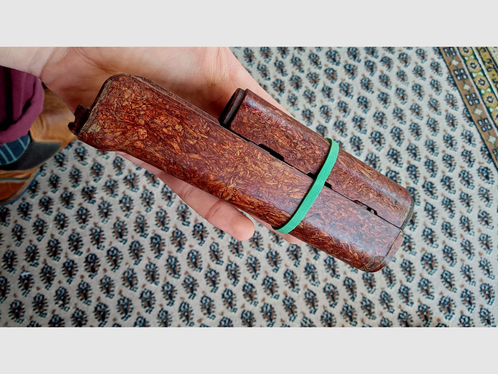 Original VZ.58 "Beaver Barf" protection en bakélite et poignée / également adapté pour CSA Sporter / Set #4