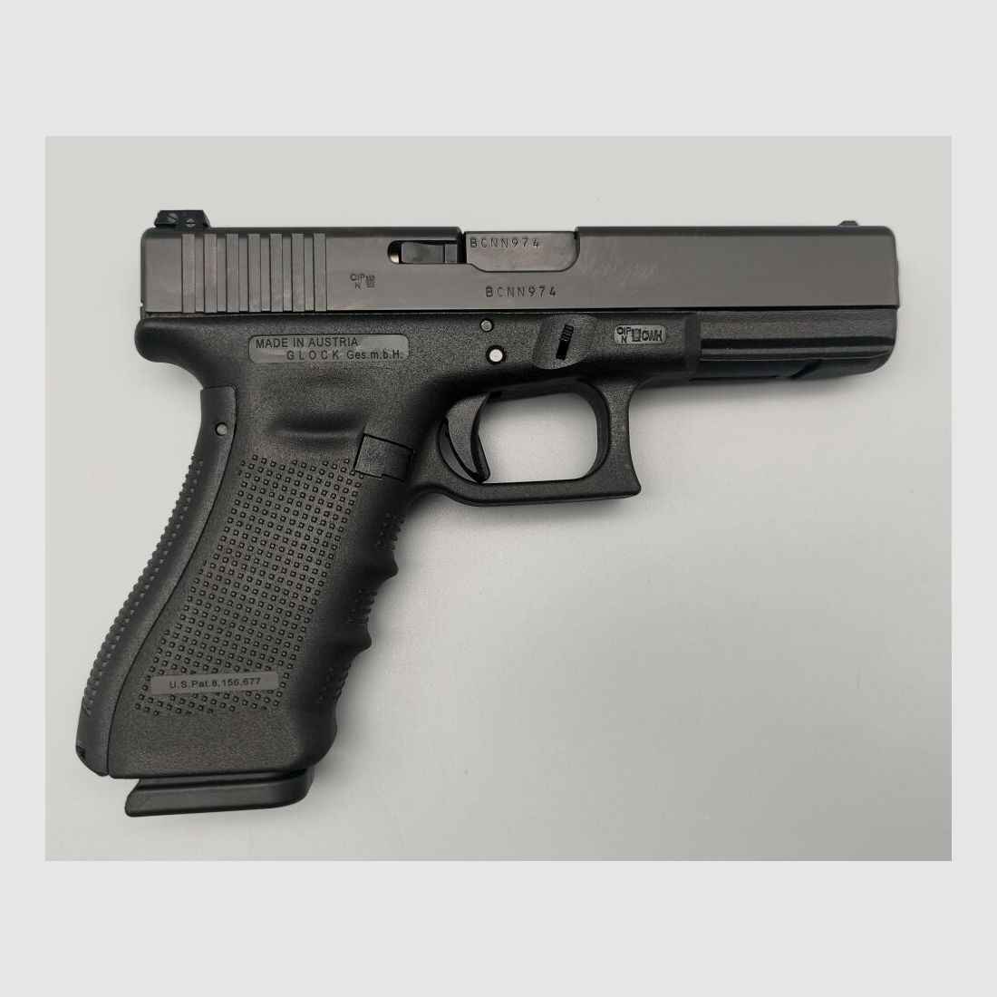 Glock 17 Gen4 également comme système interchangeable 9mm Luger
