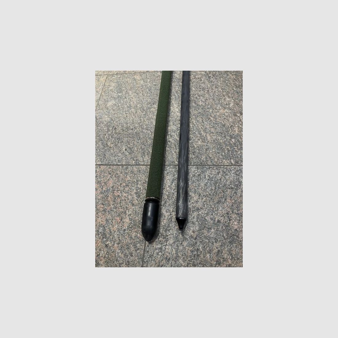 Jagershuis Carbon Jachtstok met Fleece Omhulde Stok in Stok, afbeelding 2 van 4