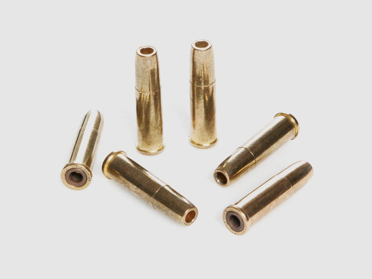 Dan Wesson Revolver 715 Hülsen 25 x 1 Schuss 4,5mm - Druckluft Co2
