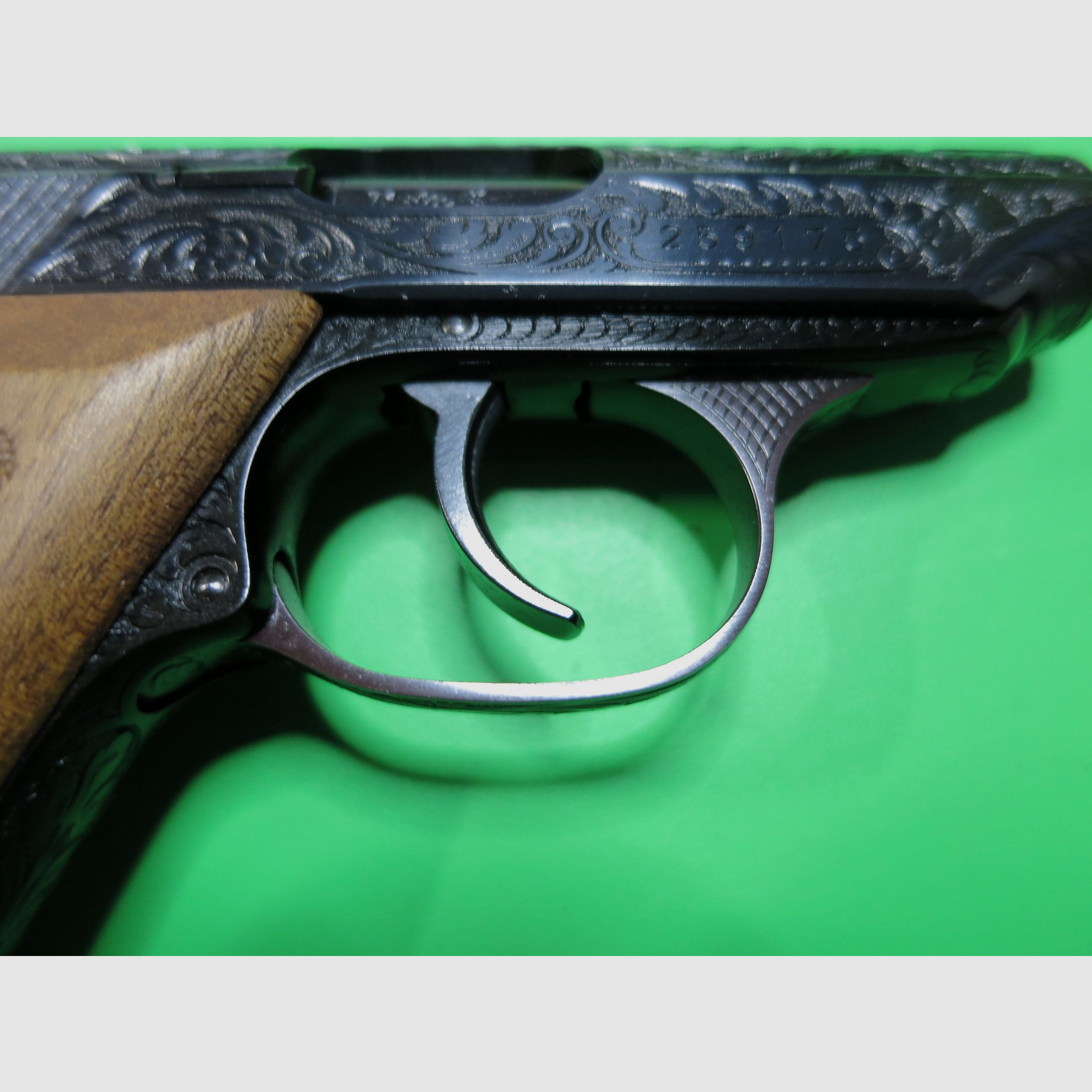 Walther/Ulm, Modell TPH "Eichenlaub", Kaliber .22lr, Taschenpistole, wie neu     #73, Bild 4 von 12