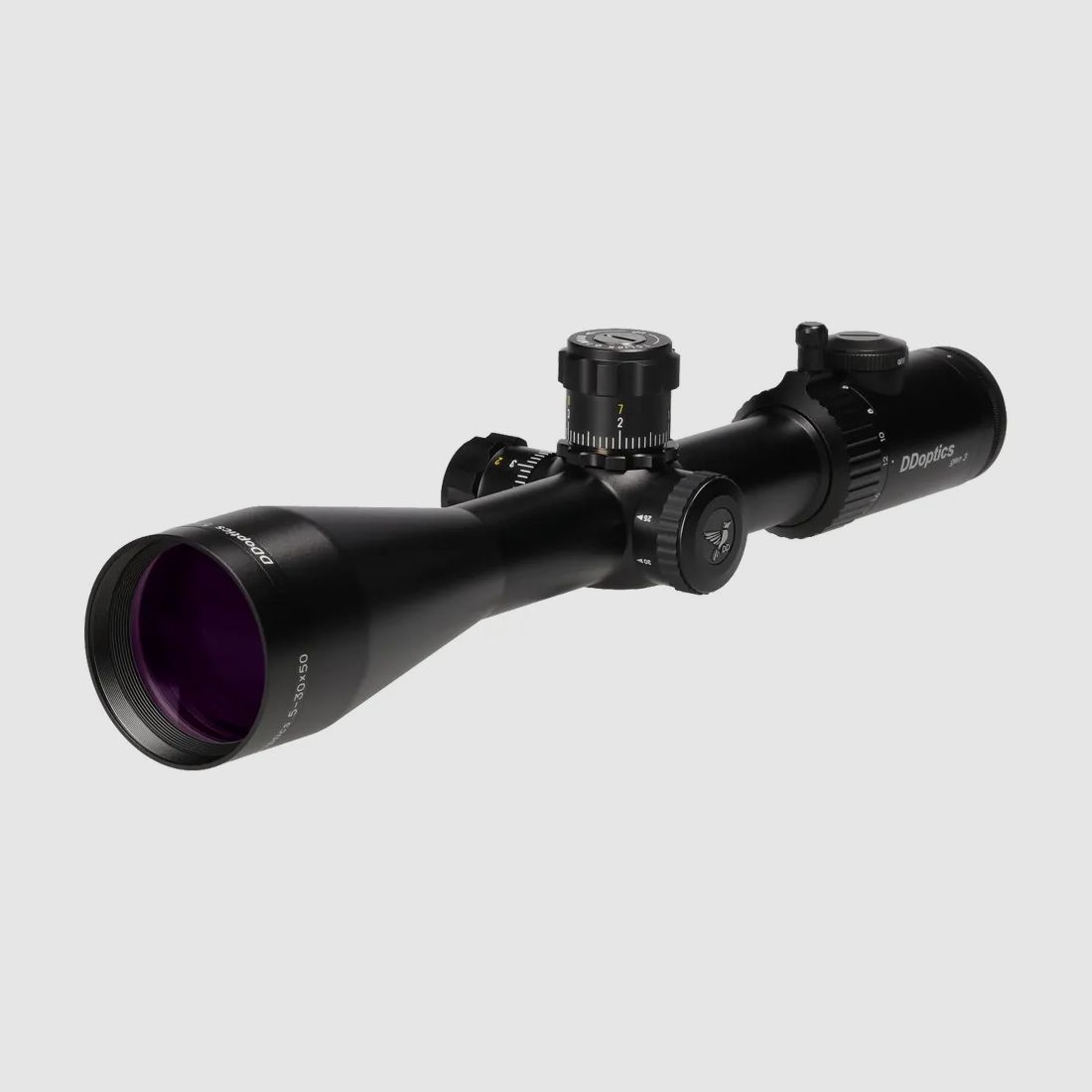 DDoptics Zielfernrohr | Nighteagle V6 5-30x50 | Long Range | MRAD | MilDot