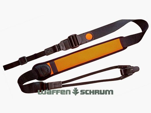 Cinghia per fucile Niggeloh caccia al cinghiale neoprene arancione