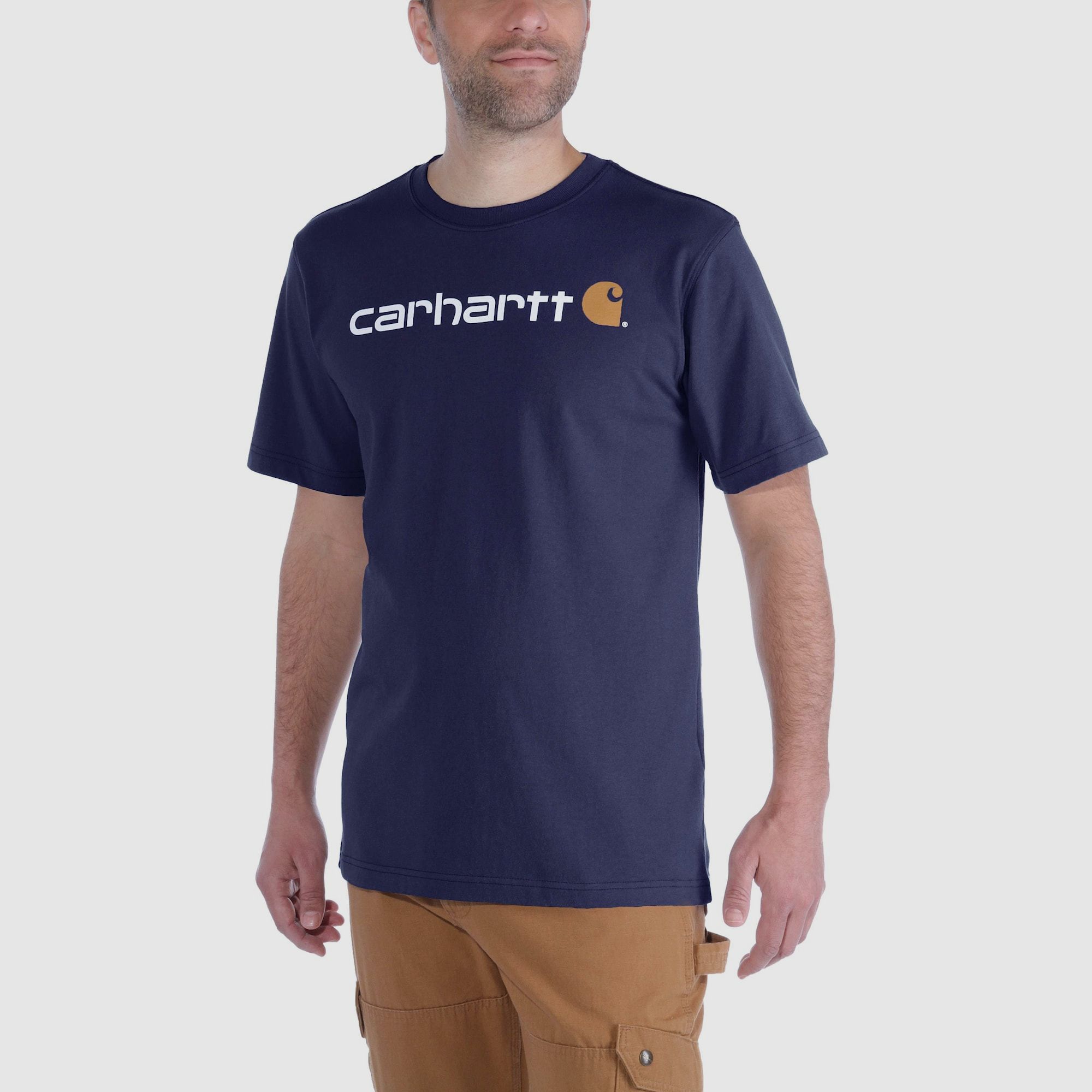 Carhartt Core T-Shirt Uomini Blu Navy L