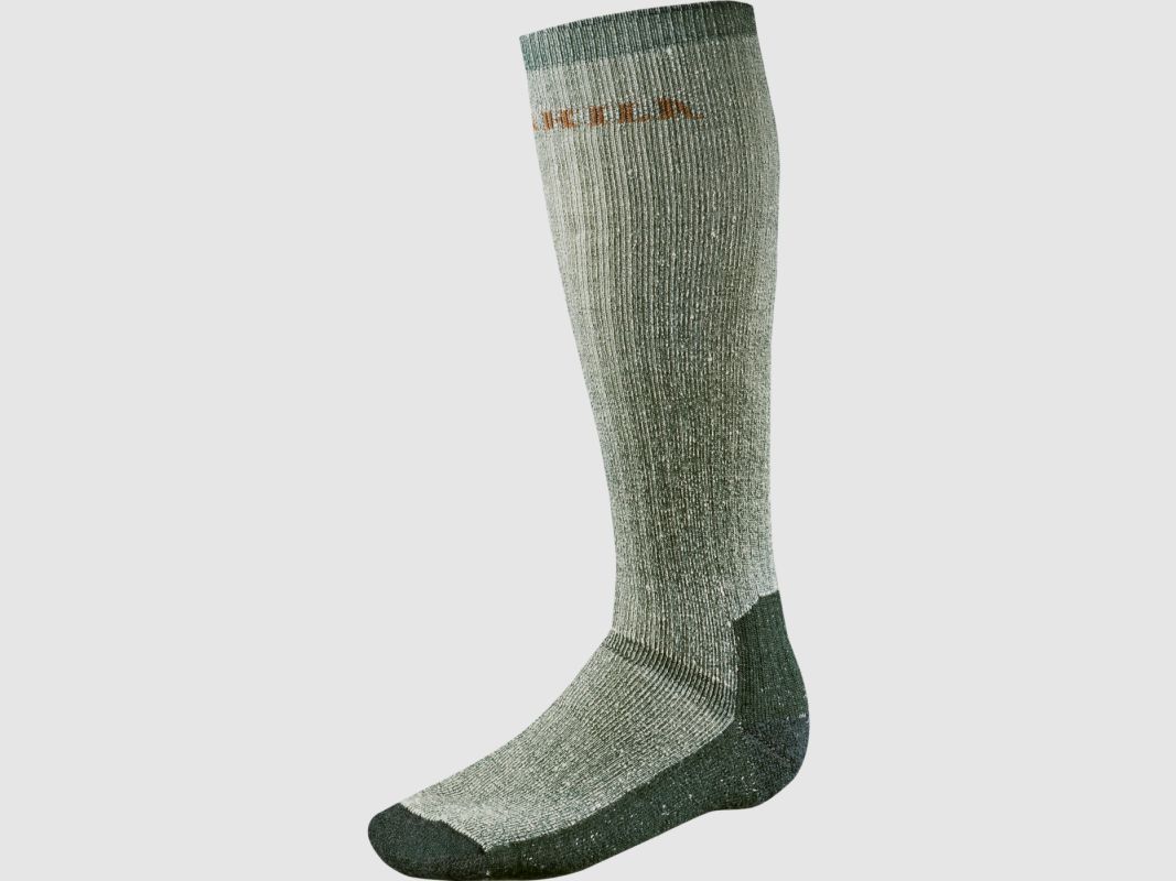 Härkila Expedition Socke lang, grau/grün