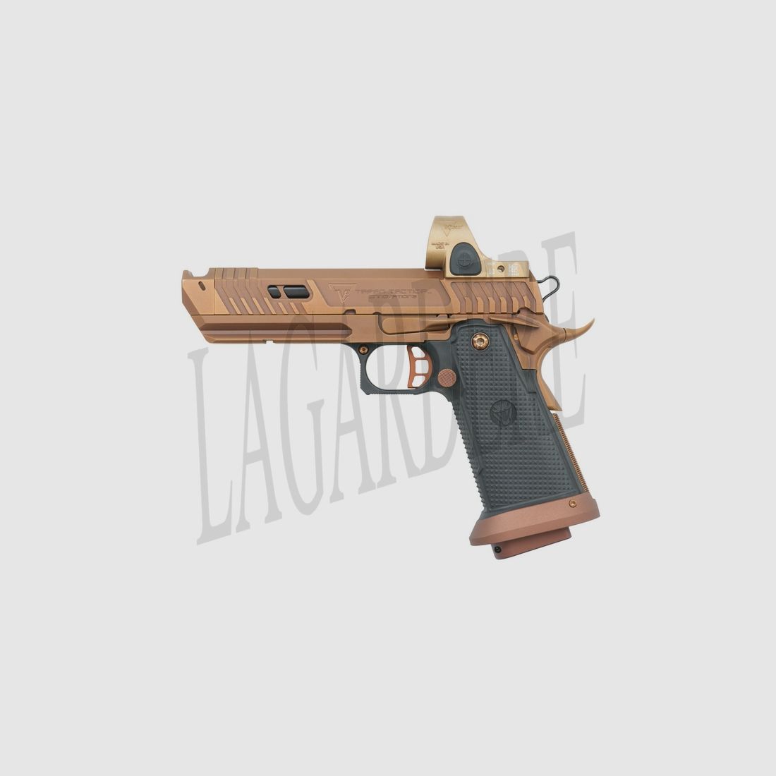 TARAN TACTICAL TTI JW4 SAND VIPER MIT TRIJICON SRO (PISTOLE)
