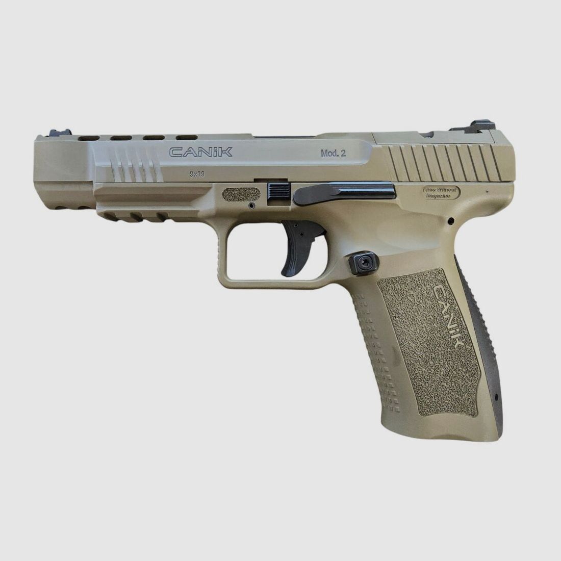 Canik TP9 SFx Mod2 Desert, SAO, 9x19 mm, 20 Schuss, 1 Ersatzmagazin sofort verfügbar, Versand +20€