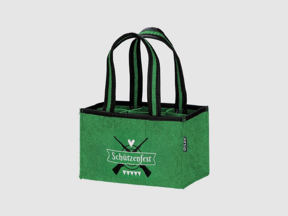 Bolsa de botella de fieltro Gilde festival de tiro