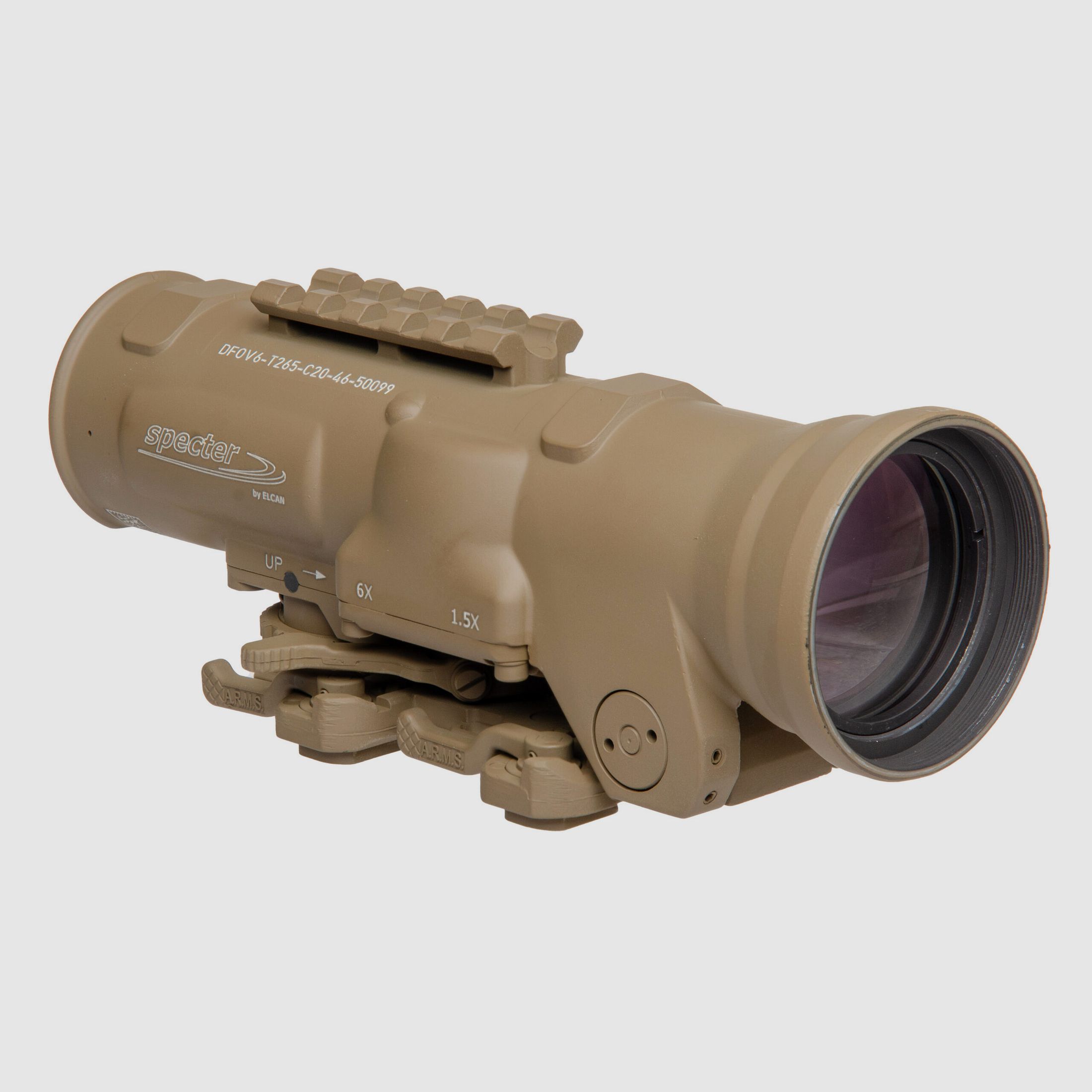 Elcan telescopio SpecterDR 1.5x/6x FDE – 7.62 NATO, immagine 2 di 5