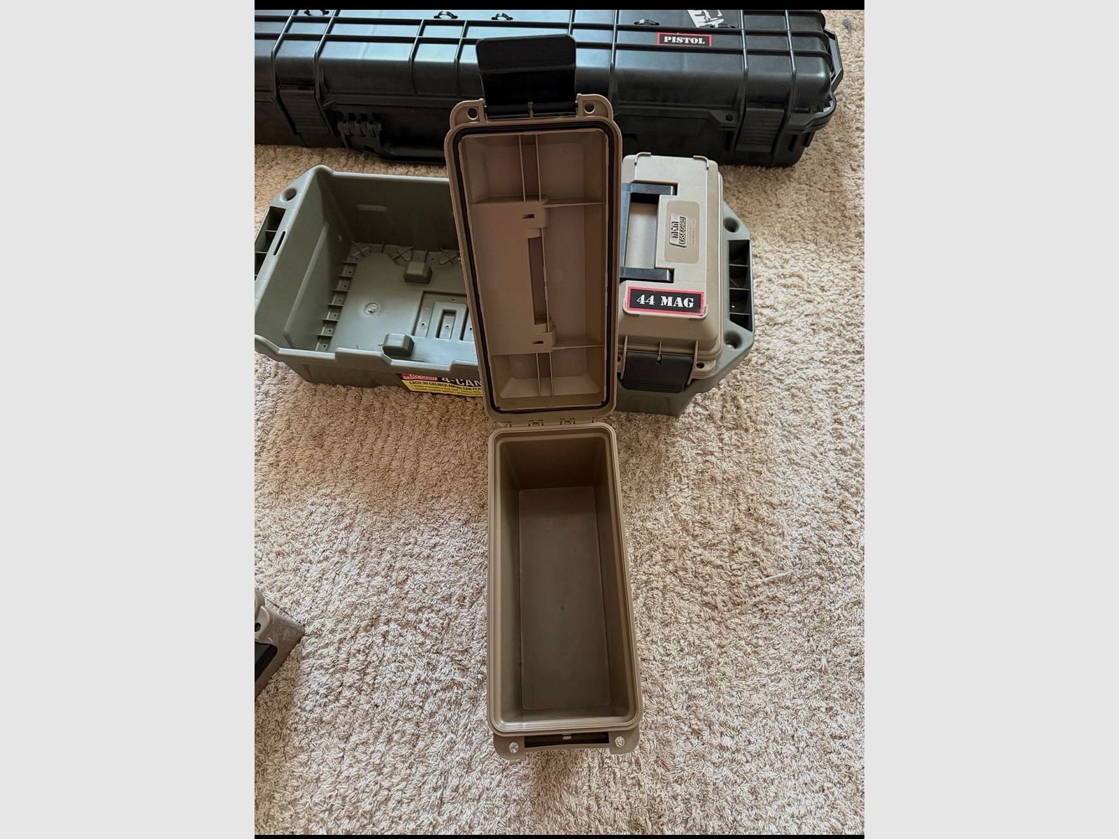 Ammunition box, transport box