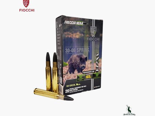 Fiocchi Munitionen Freccia Nera Kal. .30-06 Sprg. 165gr. Art. 709899